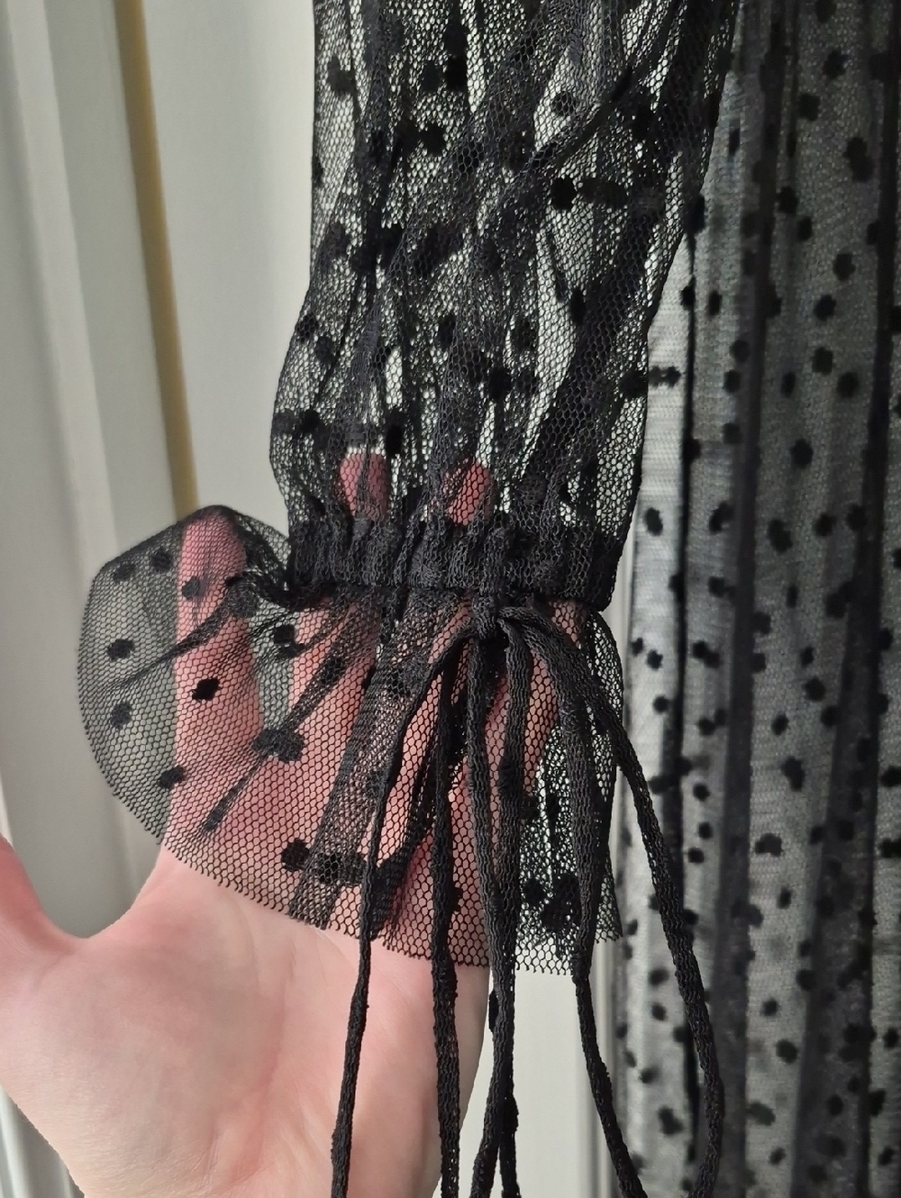 Free People Intimately Sheer Polka Dot Dress - Picture 2 of 4